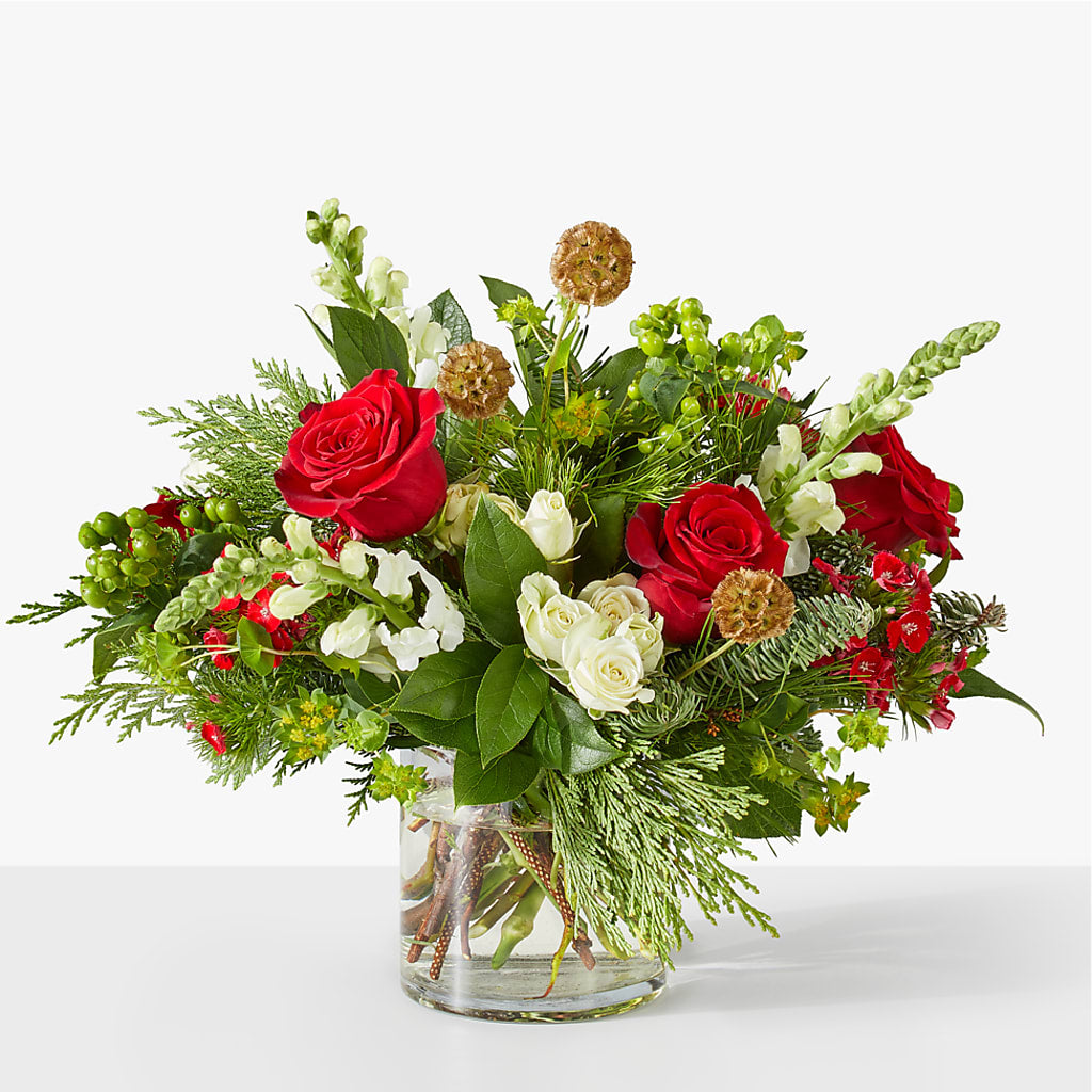 Deck the Halls Bouquet –  Sugardoll Florist, New York NY