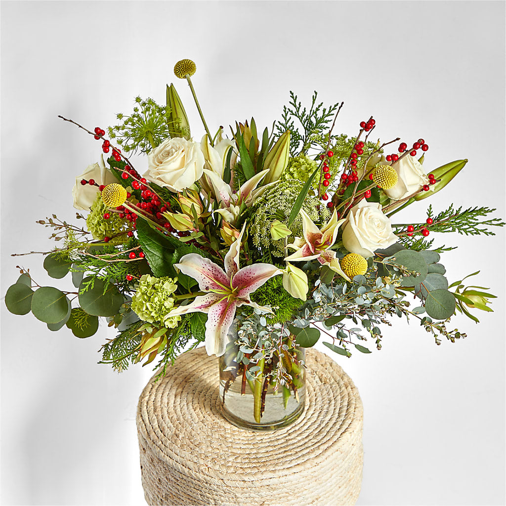 Berry & Bright Bouquet –  Sugardoll Florist, New York NY