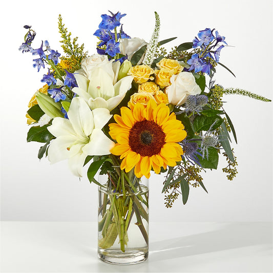 Wonderfully Sunny Bouquet –  Sugardoll Florist, New York NY