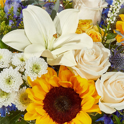 Wonderfully Sunny Bouquet –  Sugardoll Florist, New York NY
