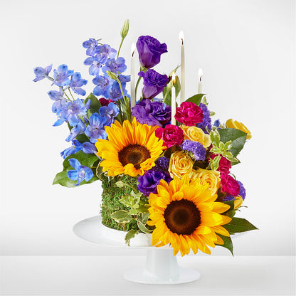 Star of the Day Floral Cake –  Sugardoll Florist, New York NY
