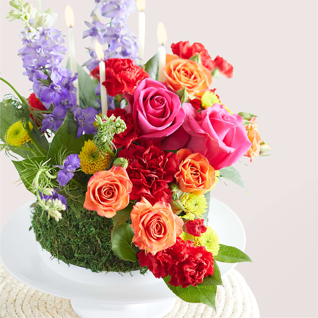 Best Year Yet Floral Cake –  Sugardoll Florist, New York NY