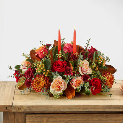 Gather Near Centerpiece –  Sugardoll Florist, New York NY