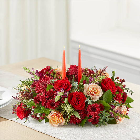 Most Thankful Centerpiece –  Sugardoll Florist, New York NY