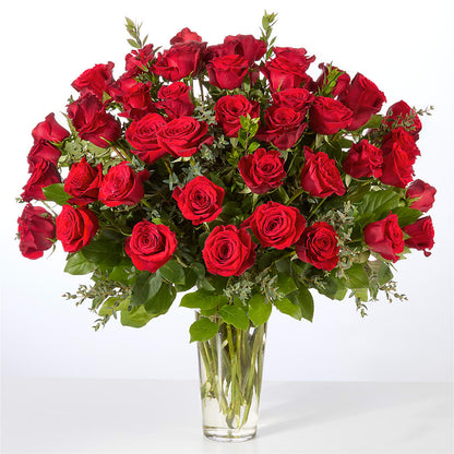 Forever Yours Fifty Stem Red Rose Bouquet –  Sugardoll Florist, New York NY