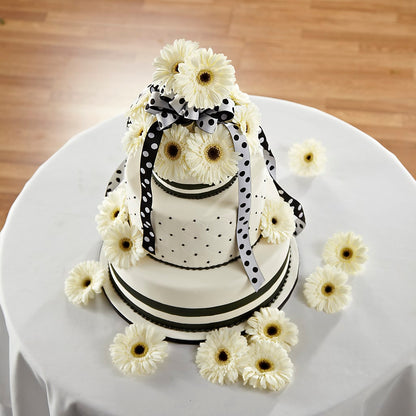 Simple Sophistication Cake Décor –  Sugardoll Florist, New York NY