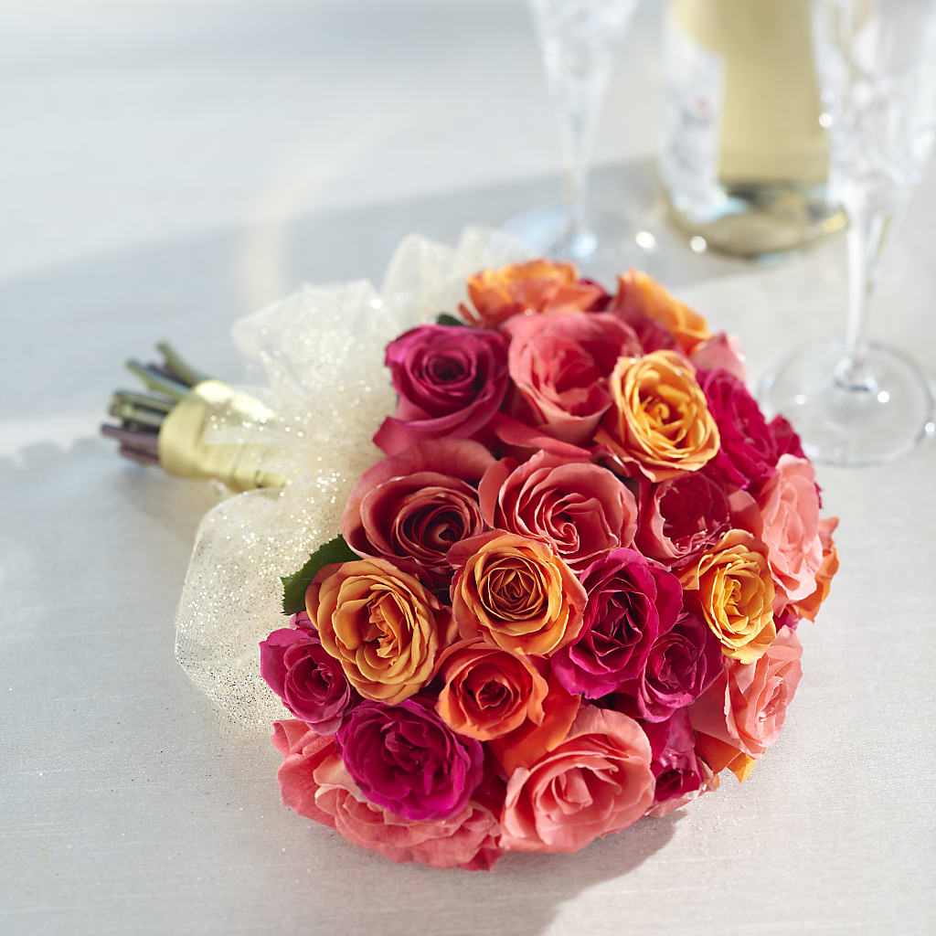 Sweet Roses Bouquet –  Sugardoll Florist, New York NY