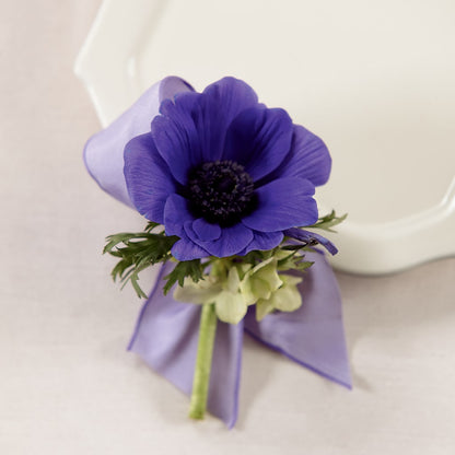 Purple Passion Boutonniere –  Sugardoll Florist, New York NY