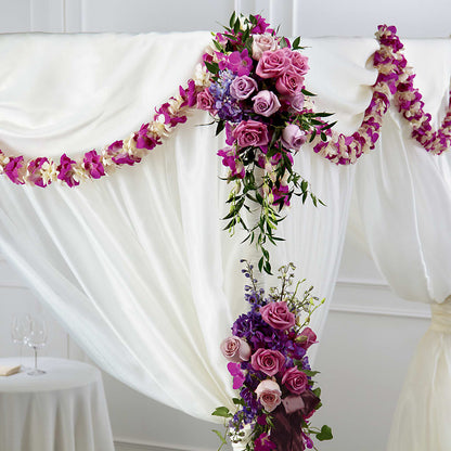 Color & Light Chuppah Decor –  Sugardoll Florist, New York NY
