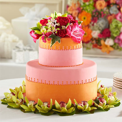Sweet Citrus Cake Decor –  Sugardoll Florist, New York NY