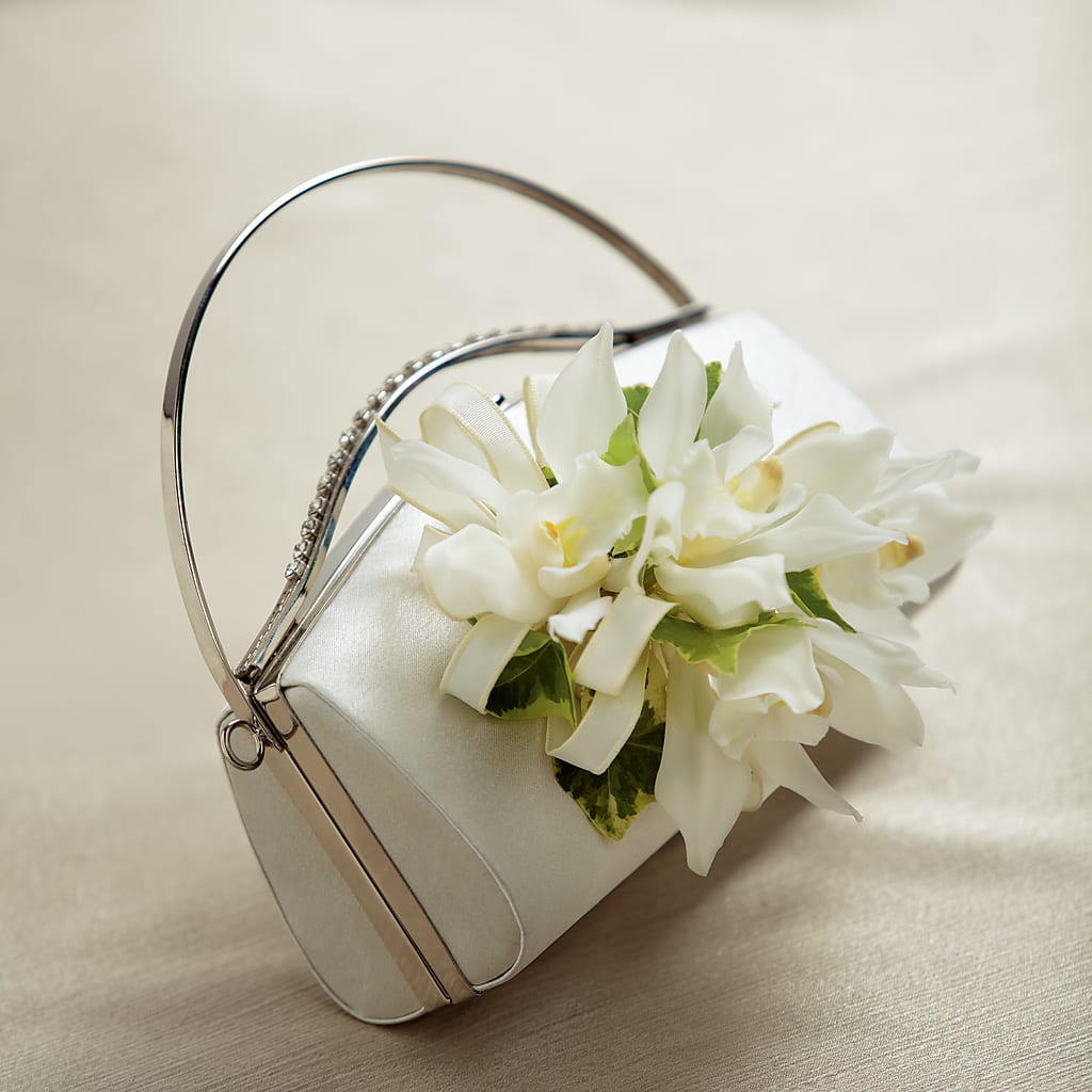 White Purse Decor –  Sugardoll Florist, New York NY