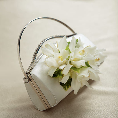 White Purse Decor –  Sugardoll Florist, New York NY