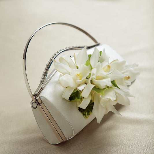 White Purse Decor –  Sugardoll Florist, New York NY