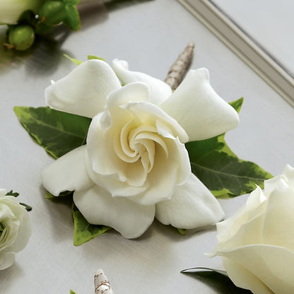 Gardenia Boutonniere –  Sugardoll Florist, New York NY