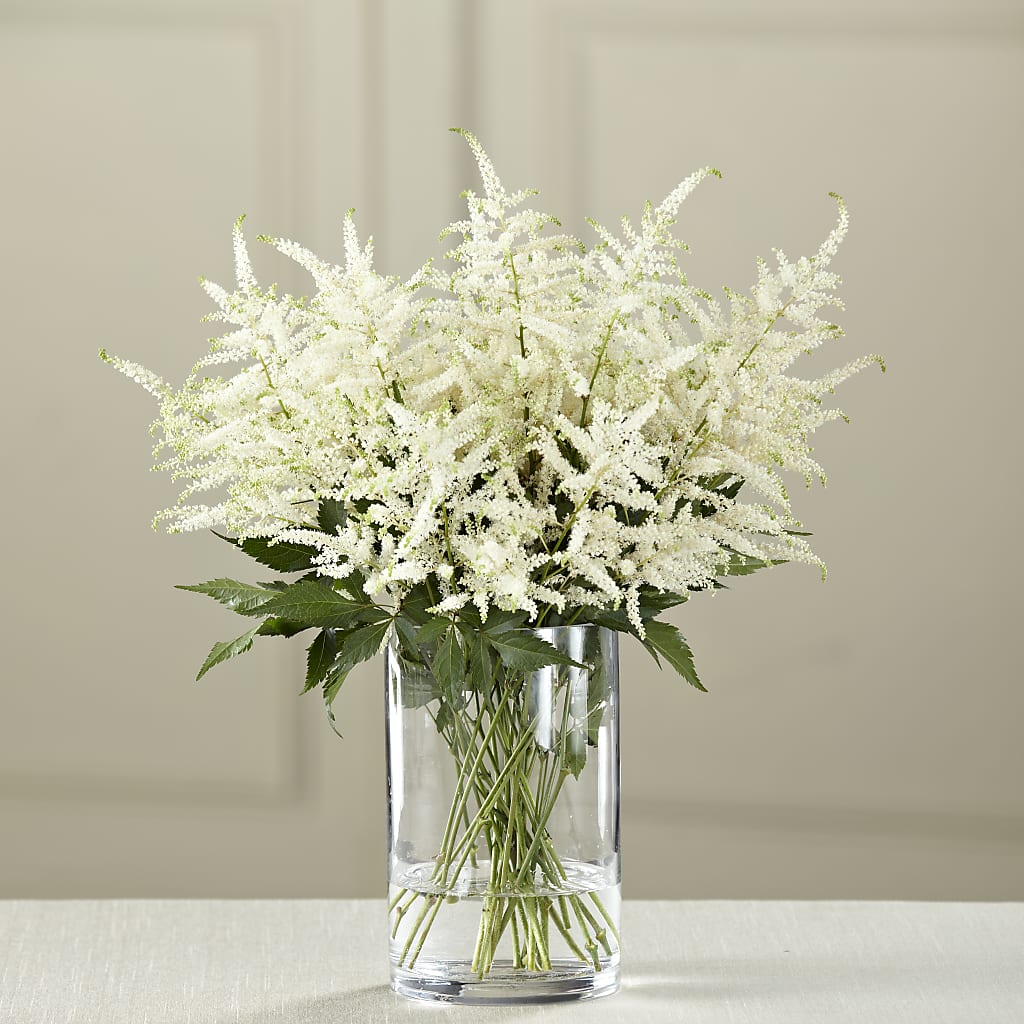 White Astilbe Bouquet –  Sugardoll Florist, New York NY