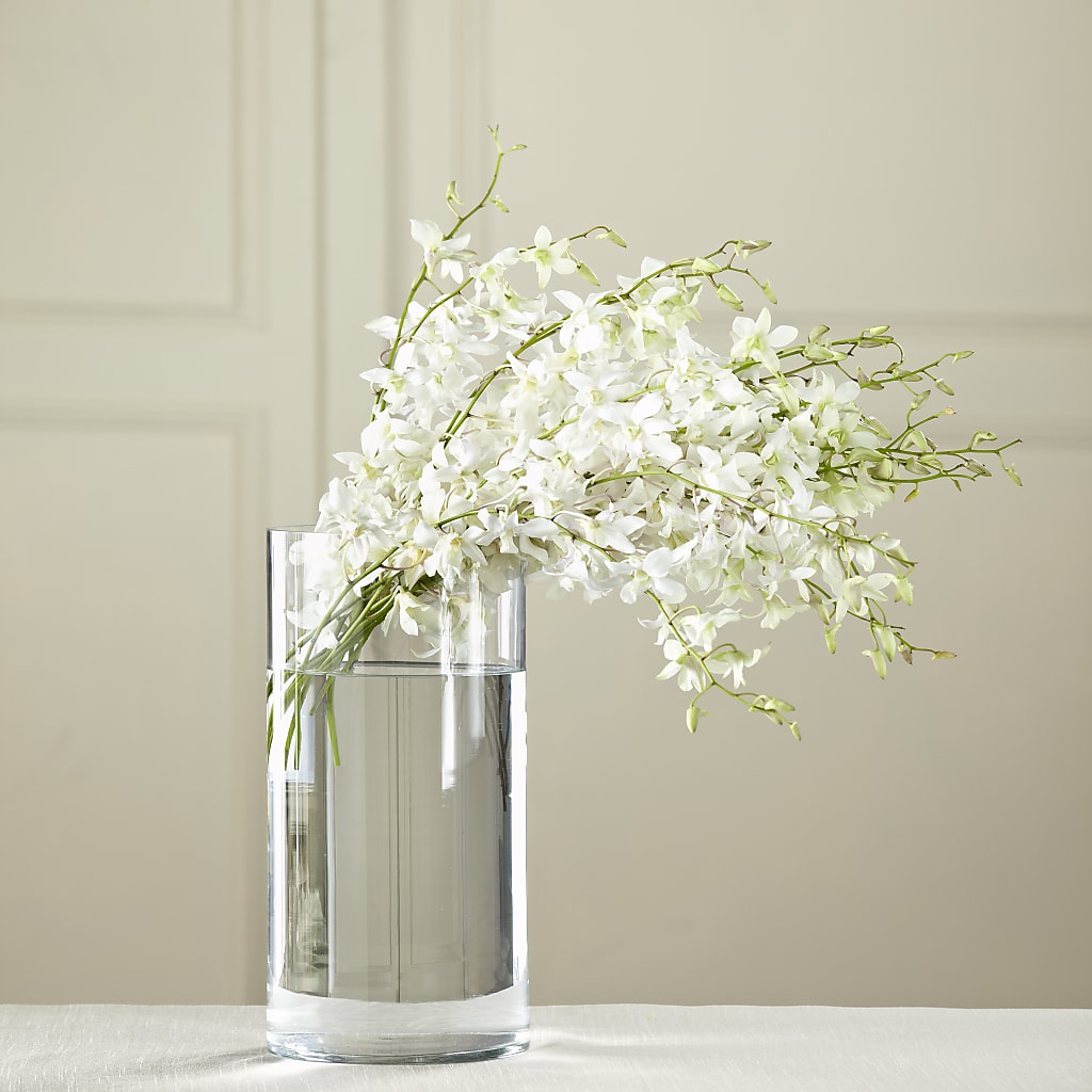 White Dendrobium Bouquet –  Sugardoll Florist, New York NY